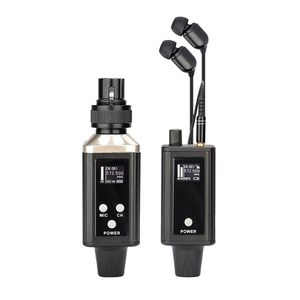 Sistema di Monitoraggio In-Ear Wireless IEM UHF Mono Canale Singolo con Frequenze Selezionabili per Cantanti, Performance sul Palco, DJ - Product Image 1