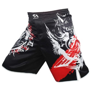 Conjunto de Rashguard y Pantalones Cortos de Poliéster Elástico con Estampado Personalizado Unisex para MMA, Grappling y Boxeo, de Secado Rápido y Transpirable para Ropa Deportiva - Product Image 1