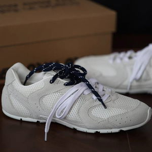 Giản Dị Giày Phụ Nữ Người Đàn Ông Ren up Sneakers Cổ Điển <span class=keywords><strong>M</strong></span>àu Trắng Lưới Giày Kích Thước <span class=keywords><strong>M</strong></span>ề<span class=keywords><strong>m</strong></span> <span class=keywords><strong>M</strong></span>ại Thoải <span class=keywords><strong>M</strong></span>ái Chạy Giày - Product Image 2