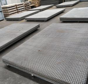 Lưới thép mạ kẽm nặng để bảo vệ an toàn lưới thép uốn để sàng lọc khai thác - Product Image 2