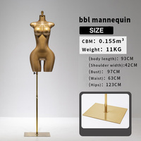 Prix d'usine Mannequin buste femme demi-corps simple, personnalisation usine, fabricants pour boutiques