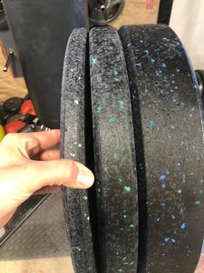 CZFIT Factory Direct <b>Sales</b> Portable Durable Rubber Weightlifting Bumper Plates Fitness Equipment Barbell <b>Weight</b> Plates <b>for</b> Home - Product Image 3