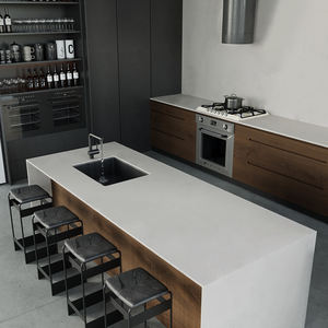 Comptoirs de salle de bain en quartz artificiel TMZ Stone ODM/OEM, design moderne beige 2005, résistants au feu et à l'eau, vente chaude - Product Image 4