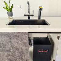 Iwater Electronic 3 en 1 sous le comptoir chaudière à eau refroidisseur d'eau distributeur de robinet d'eau