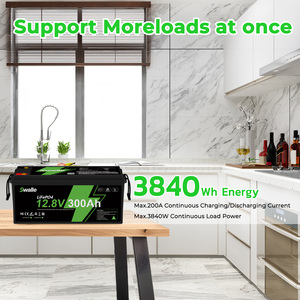 Batería de estado sólido LiFePO4 de 12V 300Ah con protección BMS IP65 para uso en RV/embarcaciones, 6000 ciclos, envío rápido, venta al por mayor en la UE y EE. UU. - Product Image 5