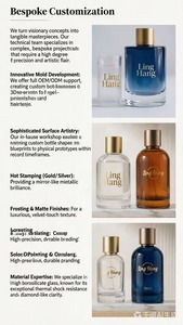 ขวดแก้วออกแบบเองจากโรงงานโดยตรง ฝาเกลียว พิมพ์สกรีน พ่นสี เคลือบเงา 70 มล. - Product Image 6