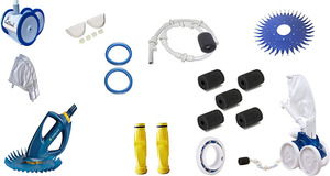 2 packs de sacs tout usage pour nettoyeur de piscine en maille de nylon pour <span class=keywords><strong>Polaris</strong></span> <span class=keywords><strong>280</strong></span>, 480 Nettoyeur de piscine à fermeture éclair tout usage K13 K16 - Product Image 5