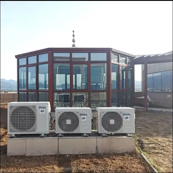 DEYE solar powered air conditioner 12000BTU Solar Air Conditioner Hybrid ACDC Easy installation
