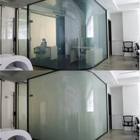 Film de fenêtre électrochromique, polymère à cristaux liquides opaque, PDLC, auto-adhésif, film intelligent électrique commutable