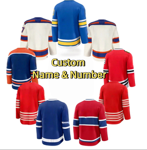 <span class=keywords><strong>Maillot</strong></span> de <span class=keywords><strong>Hockey</strong></span> <span class=keywords><strong>sur</strong></span> <span class=keywords><strong>Glace</strong></span> des Champions 2026 Cousu # 97 McDavid # 29 Draisaitl Full Star Collection Vente en gros Nom et numéro personnalisés - Product Image 1