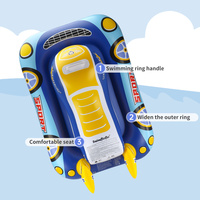 Swimbobo nouveau Style PVC gonflable enfant anneaux de bain enfants jouets anneau flottant été bateau à moteur gonflable bébé siège de natation flotteur