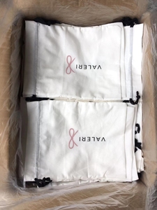 Customized Muslin <b>Fabric</b> Drawstring Dust <b>Bag</b> for Handbag Luxury White Cotton Flap Dust Packaging <b>Bag</b> for Clothes - Product Image 6