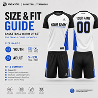 Conjunto de Chaqueta y Pantalones con Cierre para Calentamiento de Baloncesto Personalizado con Logotipo, Nombre y Número del Equipo para Clubes, Escuelas, Viajes y Programas de Entrenamiento