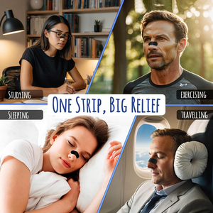 Tiras Nasales Anti-Ronquidos, Dilatador Nasal Airmax Premium para Dormir y Hacer Deporte, para Hombre y Mujer, Parche Nasal para Respirar - Product Image 4