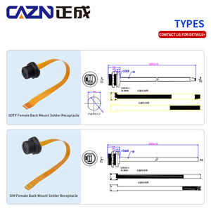 Presa connettore impermeabile <span class=keywords><strong>SIM</strong></span> TF scheda filettata femmina con cavo FPC da 20cm - Product Image 5
