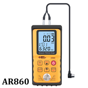 超音波厚さ計 デジタル板金測定範囲 1.0-300mm (鋼) 音速計 スマートセンサー AR860 製 - Product Image 3