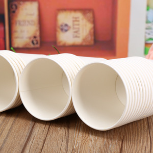 Fabrieks prijs 100% wegwerp enkelwandige papieren beker op maat bedrukt papieren beker milieuvriendelijke beker voor warme koffie - Product Image 6