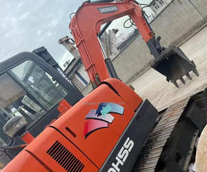 Excavadora Doosan55 usada de alta calidad de segunda mano Doosan5.5T Excavadora hidráulica sobre orugas para la venta de construcción - Product Image 1
