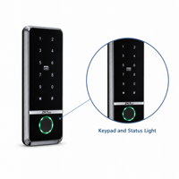 Clavier d'accès par empreinte digitale WiFi Tuya 2.4G, étanche IP66, 100 empreintes digitales, carte d'identité en option, carte IC, contrôle d'ouverture de porte à distance