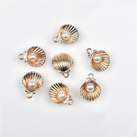 Coloré émail perle coquille pendentif résultats de bijoux bricolage boucles d'oreilles collier Bracelet alliage breloques