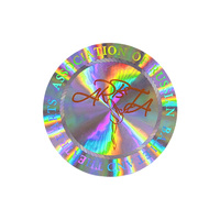 Stiker Hologram Transparan Kustom Cetakan Logo Kustom