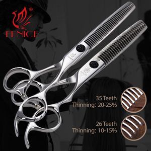 Fenice 26 35 Dents 6 Pouces Coiffeurs Professionnel Ciseaux De Coupe De Cheveux De Salon Ciseaux - Product Image 3