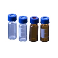 Chromatographic Bottle Color Spectrum White Amber clear Color Thin Graduated 2ml Small Glass Bottle