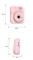 Kamera Foto Instan Anak Sonida OEM dengan Pencetakan Thermal Otomatis 1080P MicroSD Filter 3 Kualitas Cetak & Cetak Instan