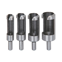4 PCS Foret à liège de type tube creux pour couper les bouchons de bois pour la fabrication de bouchons