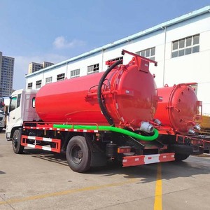 Camión de Succión de Aguas Residuales Dongfeng 4X2 de Alto Rendimiento, 12cbm, para Eliminación de Residuos - Product Image 2