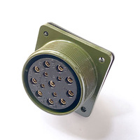 Approvisionnement d'usine 20-29S 17 broches servo moteur connecteur encodeur connexion MIL aviation plug connecteurs étanches
