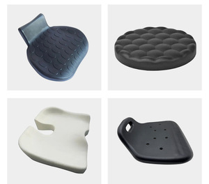 Coussin de siège en mousse PU intégrale antistatique, résistant à l'usure, haute densité, personnalisé pour voiture et chaise de bureau avec insert métallique - Product Image 2