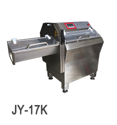 JY-17K Easy operate automatic frozen meat slicing machine /machine for cutting meat