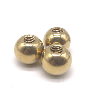 Высокоточный латунный шарик с резьбовым отверстием для промышленного использования шарики из нержавеющей стали - Product Image 2