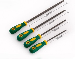 Toàn bộ độ cứng của tập tin quay cacbua phẳng mịn có tay cầm là 48. Tay cầm được làm bằng vật liệu mới để mài kim loại - Product Image 5