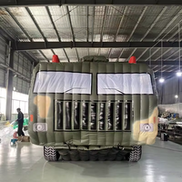 Cibles numériques gonflables personnalisées professionnelles avec pompe à air électrique pour exercices et événements polyvalents