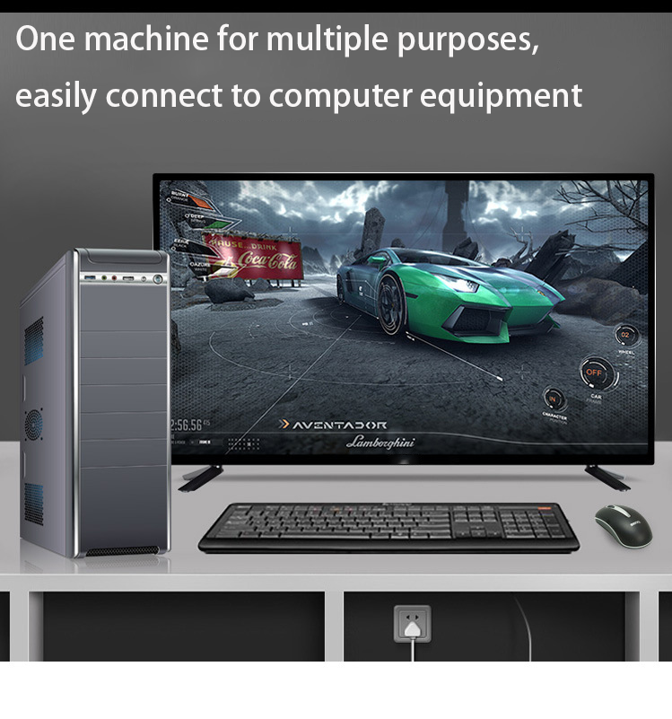 Téléviseur numérique avec écran LCD, économique, tailles multiples, nouveau réseau TV 4K, voix intelligente, HD