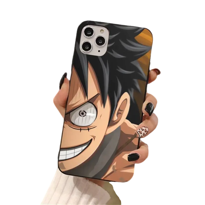2024 One Piece Cartoon TPU Cover Anime Phone Cases For iPhone 14 13 12 11 Pro Max X XS XR 7 8Plus
