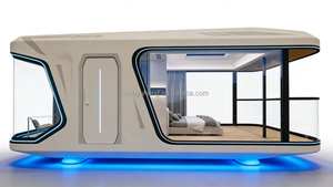 <span class=keywords><strong>Lit</strong></span> capsule insonorisé en acier de style moderne avec salle de bain privée |   Design Européen pour Chambre d'Hôtel/Auberge de Jeunesse et Villa |   Approvisionnement en gros - Product Image 6