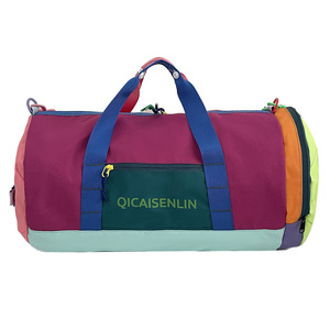 <span class=keywords><strong>Sac</strong></span> de sport Ginzeal Color Block Cylinder Weekend Duffle Bag, résistant à l'eau, grande capacité, <span class=keywords><strong>sac</strong></span> de sport, <span class=keywords><strong>sac</strong></span> bandoulière, <span class=keywords><strong>sac</strong></span> de yoga - Product Image 4