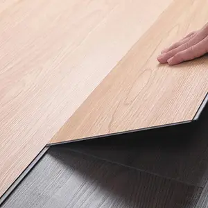 Plastic Flooring Customized Waterproof 4mm Vinyl Floor Price Quality Supplier Spc Flooring Wood Design Click