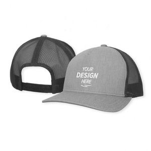 Vente en gros personnalisé 5 panneaux haut profil structuré couronne casquette de camionneur pays d'Australie 2 bandes latérales maille casquette de Baseball - Product Image 1