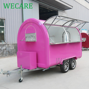 WECARE — remorque en petit camion alimentaire, cuisine complète avec VIN, certifié CE - Product Image 1