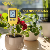 Capteur de température NPK du sol MOES, détecteur d'azote, de phosphore et de potassium, testeur de fertilité des nutriments, pour jardin, ferme, serre