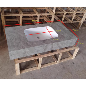 Encimera de Baño de Piedra Artificial Moderna, Piedra Sinterizada, para Proyectos de Hoteles y Hogares, Ecológica, Duradera, <span class=keywords><strong>Precio</strong></span> Económico - Product Image 5
