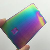 Carte Metalliche Personalizzate in Acciaio Inossidabile 4442, Adatte per Carte in Metallo Vuote e Incise