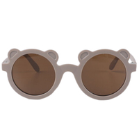 Nouvelle usine de lunettes de soleil pour garçons et filles, à la mode, avec oreilles de Panda rondes, taille pour enfants, résistantes au soleil et aux UV, vente en gros