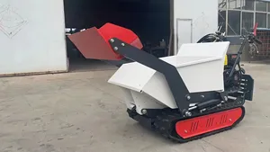 Mini-dumper hydraulique auto-chargeur neuf de 500 kg sur chenilles à vendre - Product Image 3