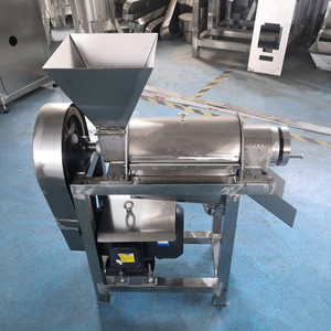 Exprimidor Comercial de Acero Inoxidable con Orificio de Alimentación de 60 mm, Expulsión Automática de Pulpa, Exprimidor de Frutas y Verduras, 220 V, Enchufe Europeo - Product Image 2
