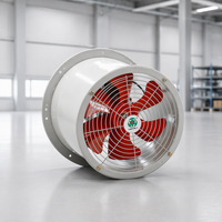 Ventilateur axial industriel 500 mm pour l'extraction des fumées et des poussières, idéal pour les ateliers de soudage et les cabines de peinture
